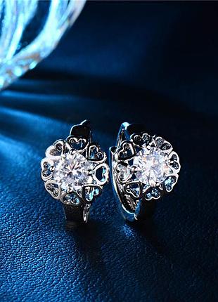 Сережки з камінням / серьги с камнями