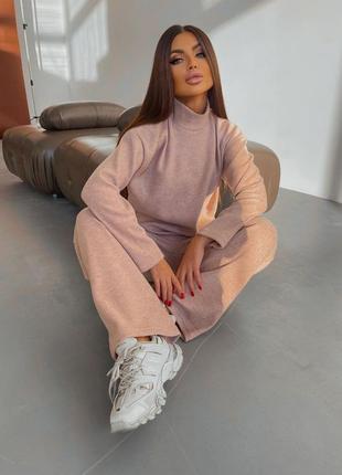 Женский ангоровый костюм