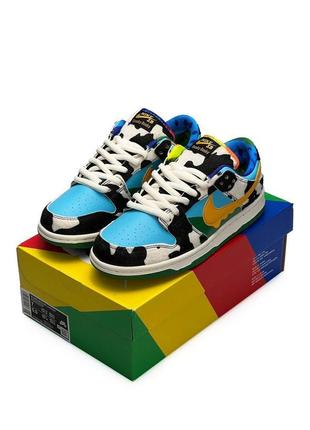 Кросовки nike sb dunk low ben & jerry‘s chunky dunky2 фото