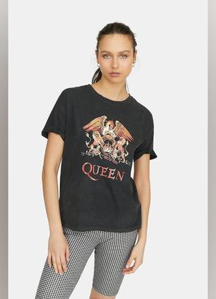 Футболка варена stradivarius queen