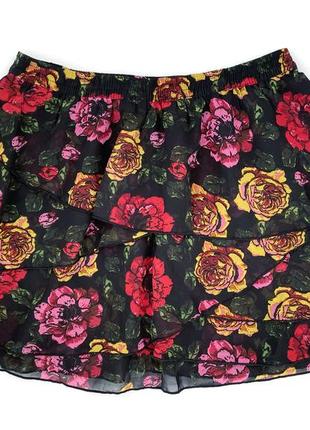 Крутая цветочная юбка jdy dylan, l/xl6 фото