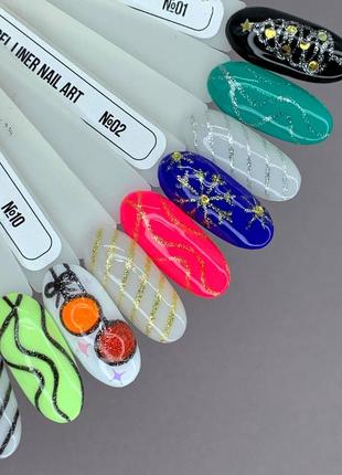 Gel liner nail art milano
об'єм 8 мл