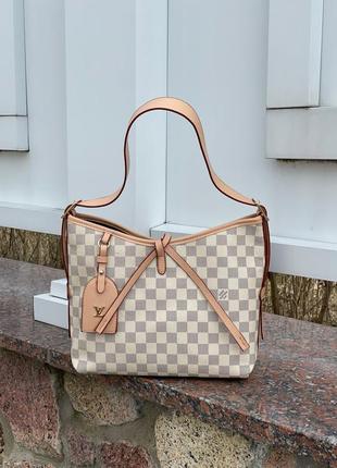 Женская сумка louis vuitton carryall mm ivory