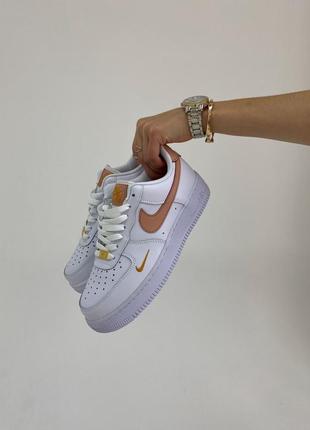 Nike air force 1 low white rust pink