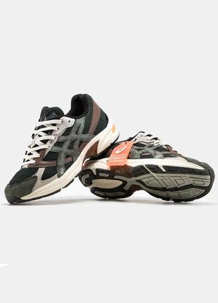 Чоловічі кросівки asics gel-1130 x hal studio асікс гель хакі