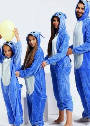 Кигуруми пижама "стичь" для взросліх и детей1 фото