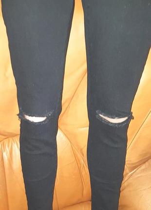 Оригинальные черные джинсы in the style р12-40 новые бирки4 фото