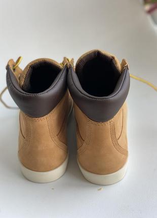 Ботинки timberland original рыжие сникеры кеды бренд2 фото