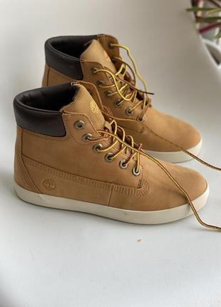 Ботинки timberland original рыжие сникеры кеды бренд5 фото