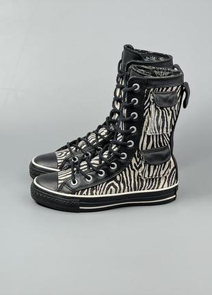 Фирменные высокие кеды vans diesel g-star