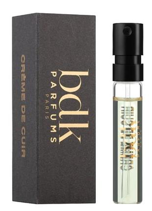 Bdk parfums creme de cuir, парфумована вода (пробник)