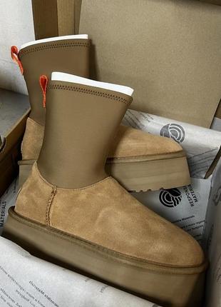 Ugg dipper classic platform 5 см, угги на платформі