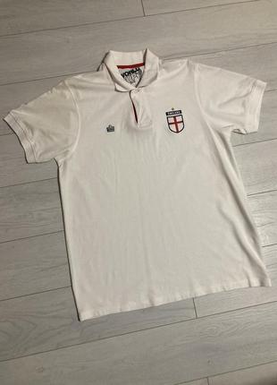 Вінтажна футболка le coq sportif world cup england розмір l