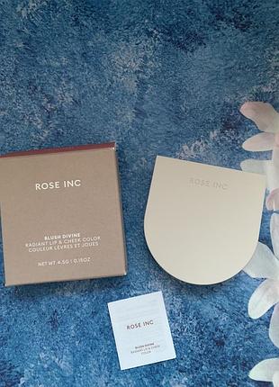 Кремовые румяна rose inc teliotrope румяна