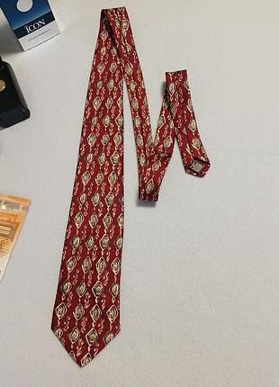 Качественный стильный брендовый английский галстук marks &amp; spencer