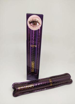 Бестселер туш для вій tarte cosmetics lights, camera, lashes 4-in-1 macara