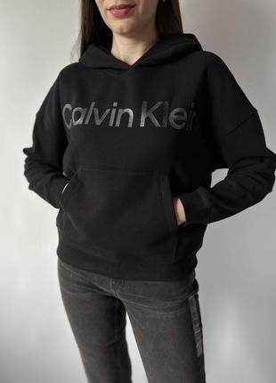 Худи на флисе от calvin klein