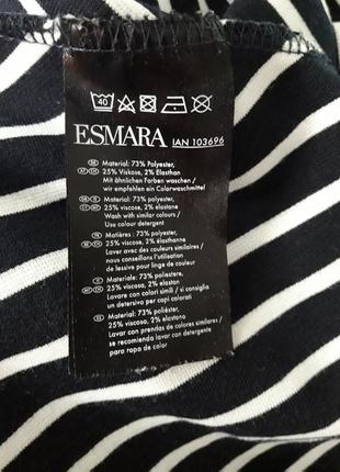 Трикотажна жіноча блуза з баскою від esmara розмір м40/42 наш 46/484 фото