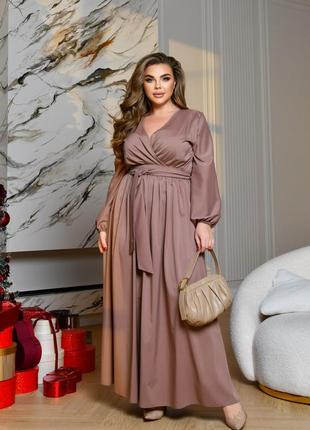 Шикарное праздничное платье макси, длинное вечернее платье