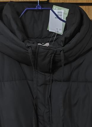 Пальто куртка пуховик h&m великий розмір, пог 832 фото