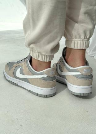 Nike sb dunk wolf grey, сірі данки, серые данки9 фото