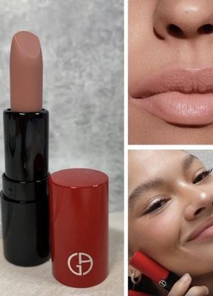 Помада armani beauty lip power long wear satin lipstick оттенок 104 selfless1 фото