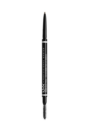 Nyx professional makeup micro brow pencil - ультратонкий олівець для брів, відтінки 04 chocolate, 02 blonde4 фото