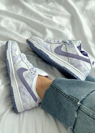 Nike sn lebron light purple, найк дак синие, синяя дань3 фото