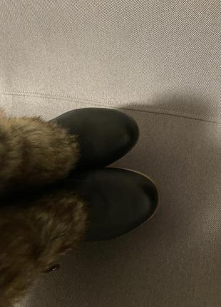 Ботинки черевики на танкетці зимние полу сапоги4 фото