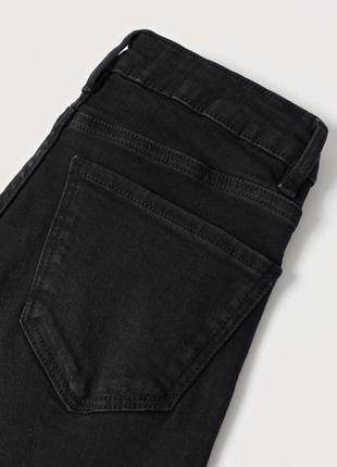 Джинсы колёшни черные, клешные джинсы mango3 фото