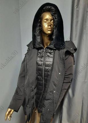Парка куртка пальто massimo dutti, размер s2 фото