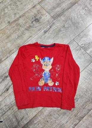 Реглан, кофта хлопковая, paw patrol, р. 104, 4 года