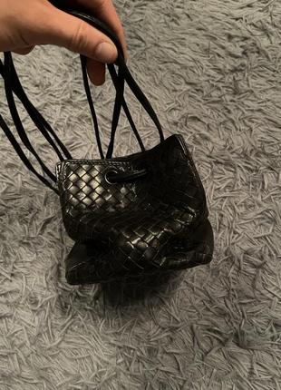 Cosci by gucci стильная плетеная кожаная сумка от премиум бренда9 фото