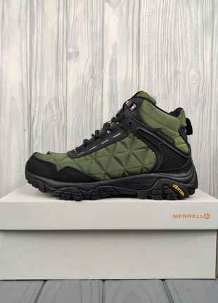 Merrell moab 3 mid green black10 фото