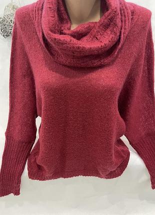 Шикарный свитер паутинка мохер 30%