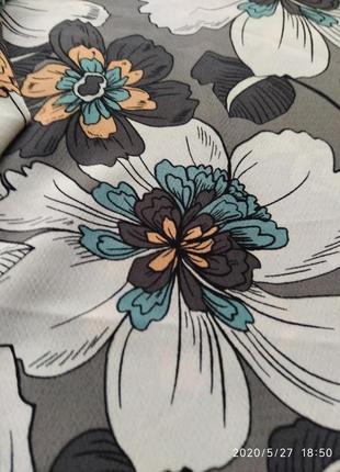💐💐💐шикарні штани палаццо в квітковий принт від next💐💐💐5 фото