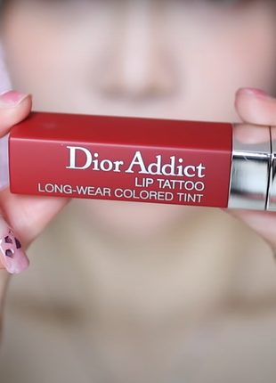 Стійкий тинт для губ -dior addict lip tattoo # 6613 фото