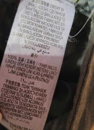 Брюки штаны лен новые