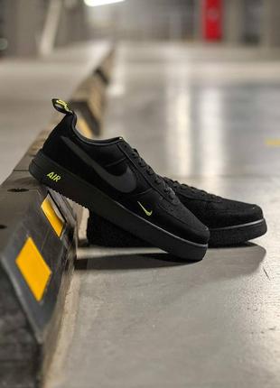 Мужские кроссовки nike air force black green