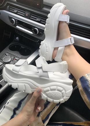 Buffalo london sandals white, жіночі сандалі