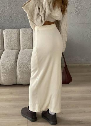 Женская трендовая длинная юбка, длинная юбка4 фото