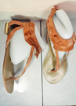 Super trash сандалии женские босоножки кожаные 37 р 24 см