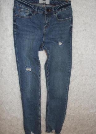 Джинси модні стрейч дівчинці 11 років new look