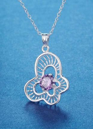 Кулон з ланцюжком / кулон з ланцюжком / підвіска з каменем