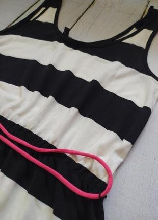 Шикарне довге плаття в підлогу, сарафан максі в смужку esmara німеччина5 фото