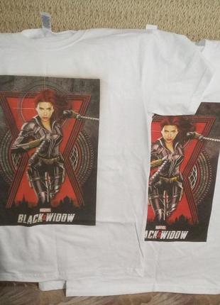 Футболка black widow marvel4 фото