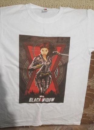 Футболка black widow marvel5 фото