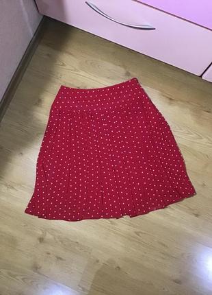 Юбка в горошек