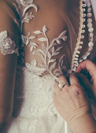 Свадебное платье wedding dress весільна сукня3 фото