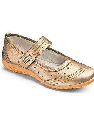 Мокасины макасины cushion walk 38-39 балетки балеткі тапочки металлик золотого clarks